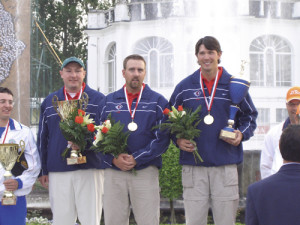 Practising with one of his toughest competitors helped John raise his game