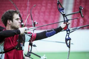 Most top archers will customise their tabs to get the best fit for their own hand, so if your tab is causing problems don't be afraid to look at experimenting with it 