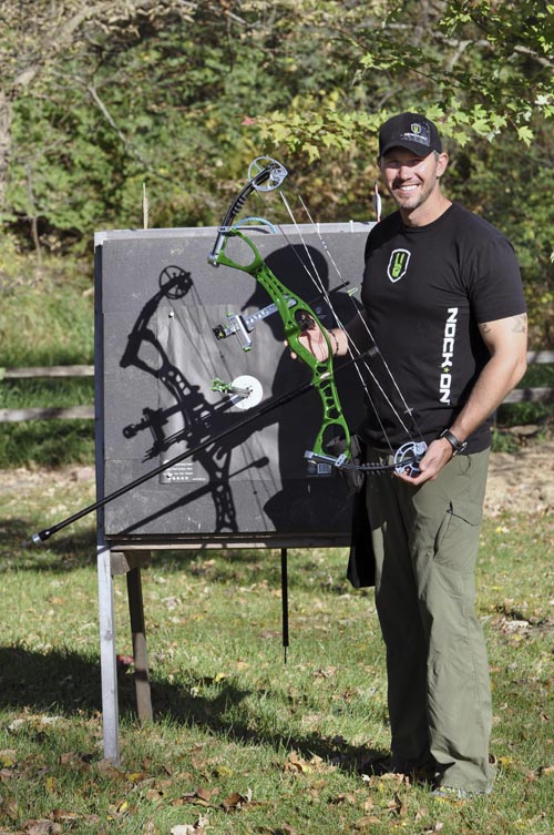 Shooting more arrow per end than normal is a great way to maximise your practice time 