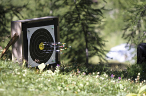 The world’s best barebow archers are capable of amazing accuracy