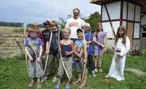 The book supports bow making classes that were well-received by adults and children alike 