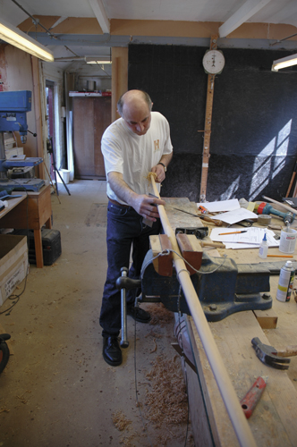 D-shape longbows made with native woods often struggle to last, but laburnum is a good option 