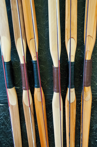 Most UK-grown woods are better suited to making flatbows than longbows, particularly ash, hawthorn, and fruit woods 