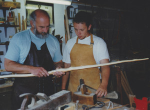 Phillip was apprenticed to Richard as a longbow maker – one of the first for many years 
