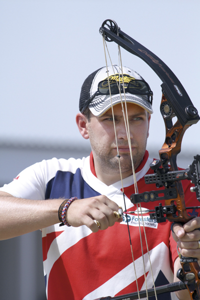 Duncan says performance pressure can affect archers of all experience levels
